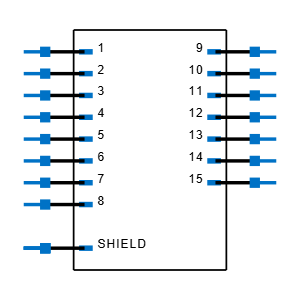 DAP15P065TXLF Symbol