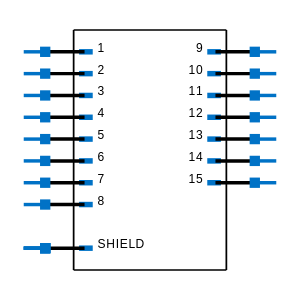 DAP15P465TXLF Symbol