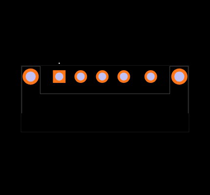 DBL5W5P543G30LF Footprint