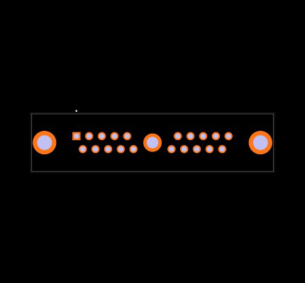 DBO21W1P300G30LF Footprint