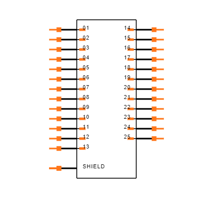 DBP25P864GTXLF Symbol