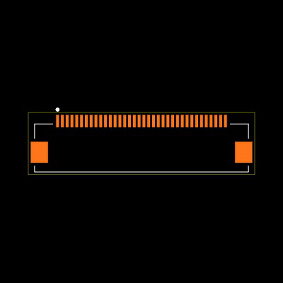F3051A7H111036E200 Footprint