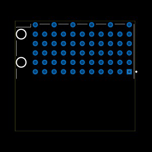 HM2R03PA5101N9LF Footprint