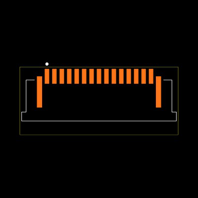SFW15R-2STAE1LF Footprint