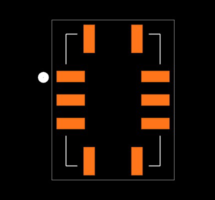 MICS-6814 Footprint