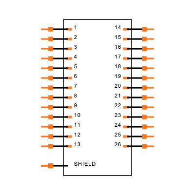 MHDAS2M026YCE61 Symbol
