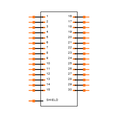 MHDAS2M030YCE61 Symbol