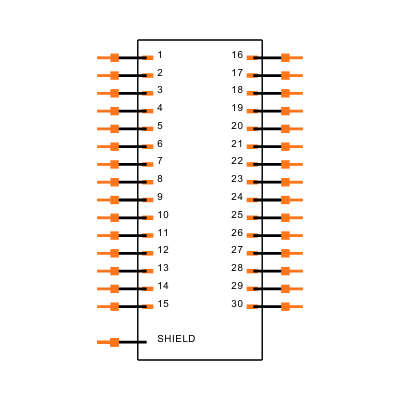 MHDAS2M030YDE60 Symbol