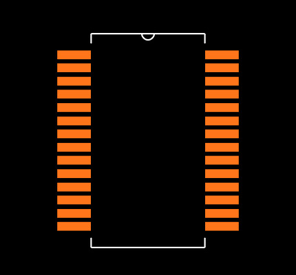 AD1854JRSZ Footprint