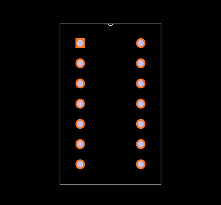 AD2702LD Footprint