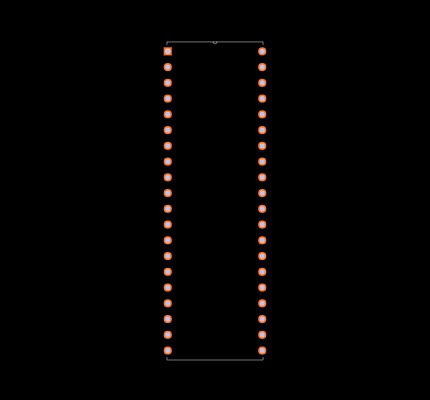 AD2S80ATD/B Footprint