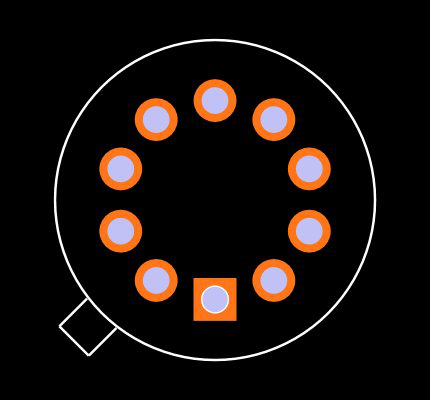 AD537SH/883B Footprint