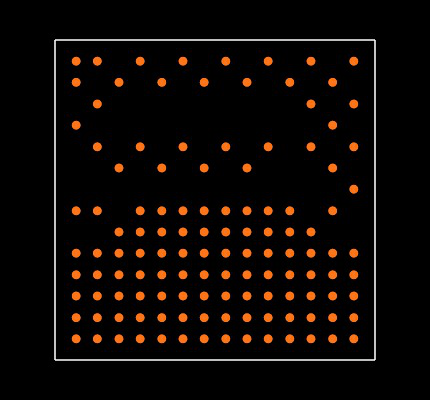 AD5535ABCZ Footprint