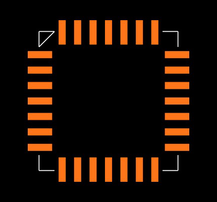 AD75004KP Footprint