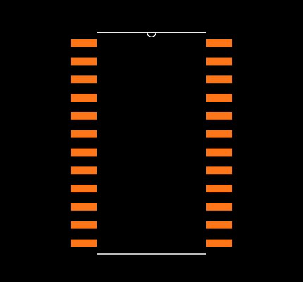 AD7847AR-REEL Footprint