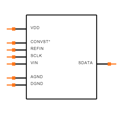 AD7893BN-10 Symbol