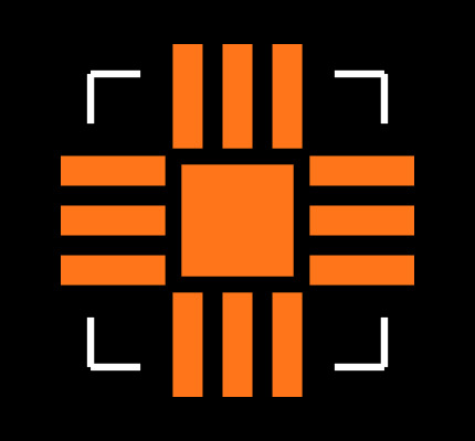 ADCMP605BCPZ-R2 Footprint