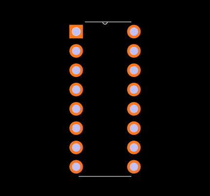 ADG441BN Footprint
