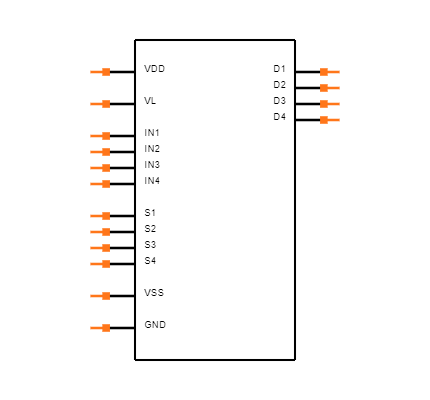 ADG451BR-REEL7 Symbol