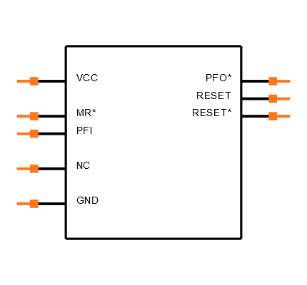 ADM708SAR Symbol