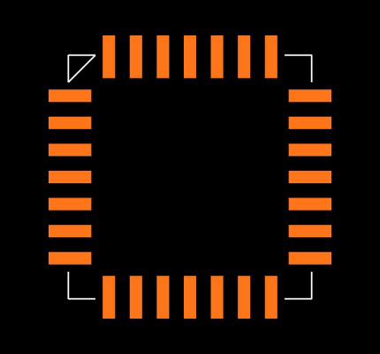 DAC8408FPC Footprint