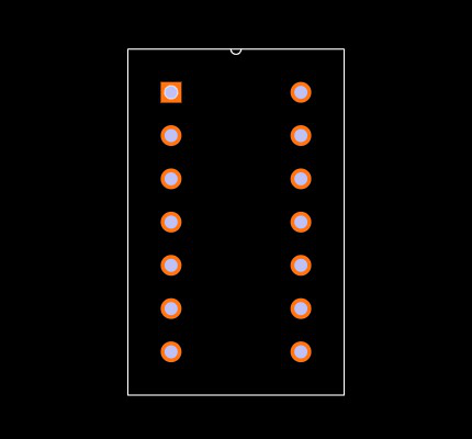 AD2702UD/883B Footprint