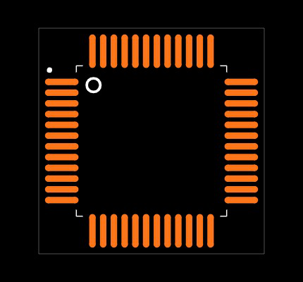 AD2S1210WDSTZRL7 Footprint