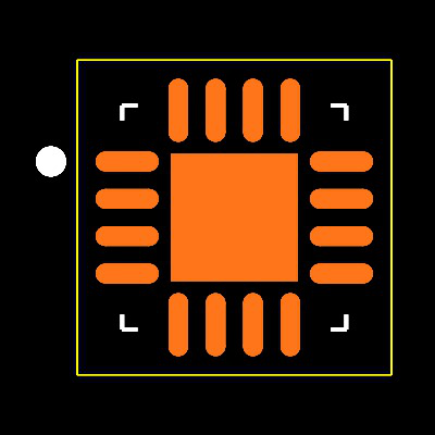 AD5141BCPZ10-RL7 Footprint