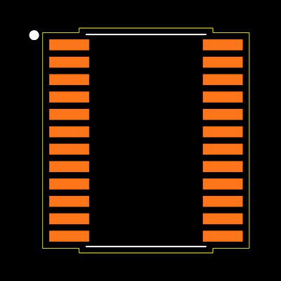 AD5204BRUZ10-REEL7 Footprint
