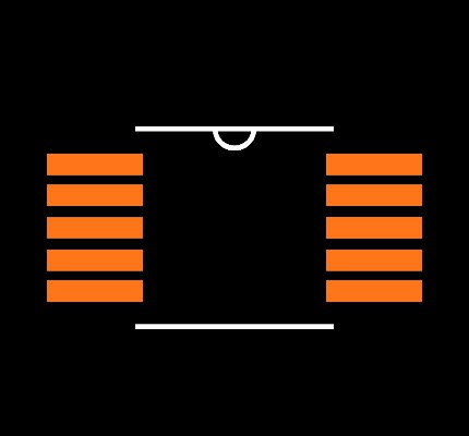 AD5312ARMZ-REEL7 Footprint