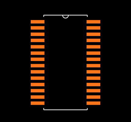 AD5336BRUZ Footprint