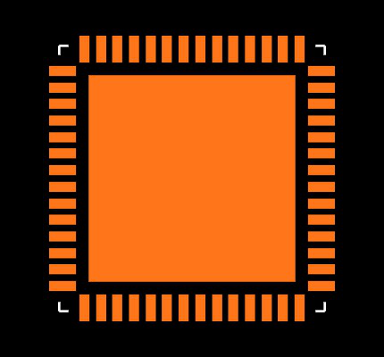 AD5360BCPZ Footprint