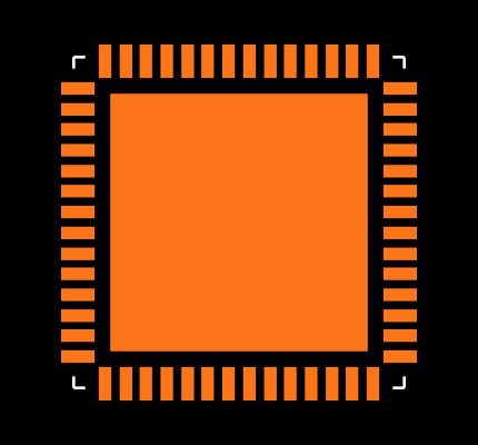 AD5362BCPZ-REEL7 Footprint