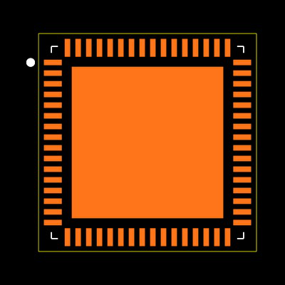 AD5370BCPZ-REEL7 Footprint