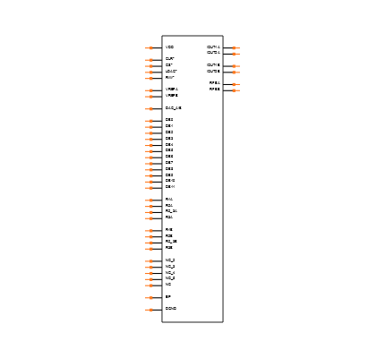 AD5405YCPZ Symbol