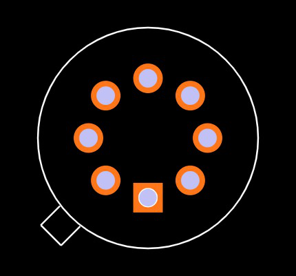 AD549LHZ Footprint