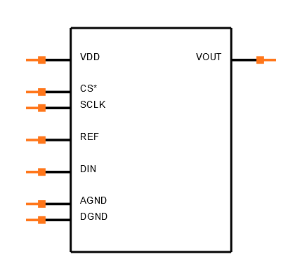 AD5541JR Symbol