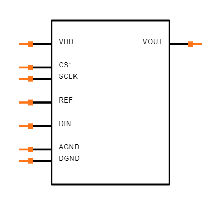AD5541LR Symbol
