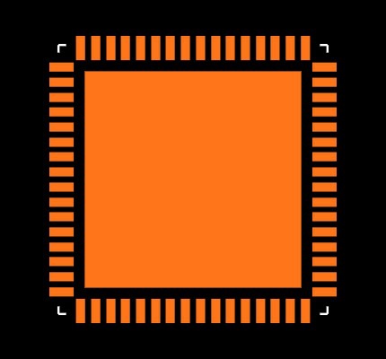 AD5735ACPZ-REEL7 Footprint