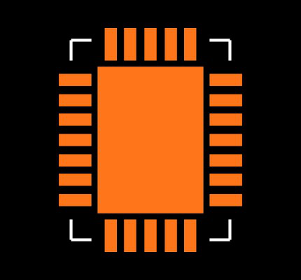 AD5780BCPZ-REEL7 Footprint