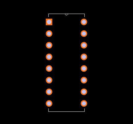 AD588BQ Footprint