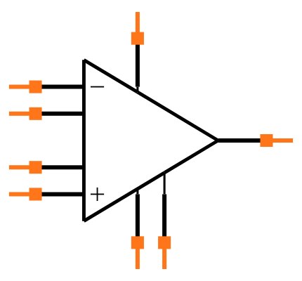 AD620AN Symbol