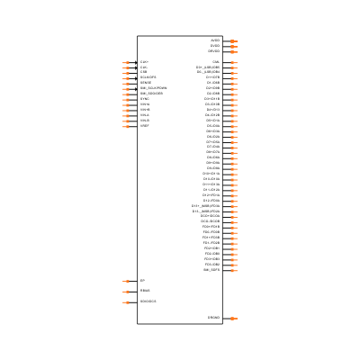 AD6655ABCPZ-125 Symbol