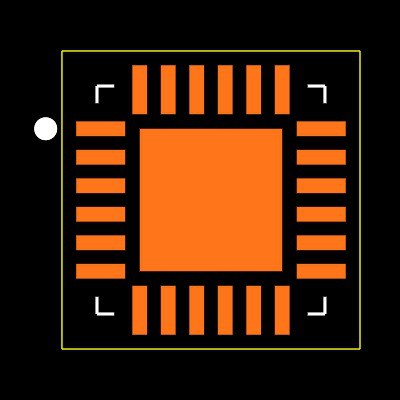 AD7091R-8BCPZ Footprint