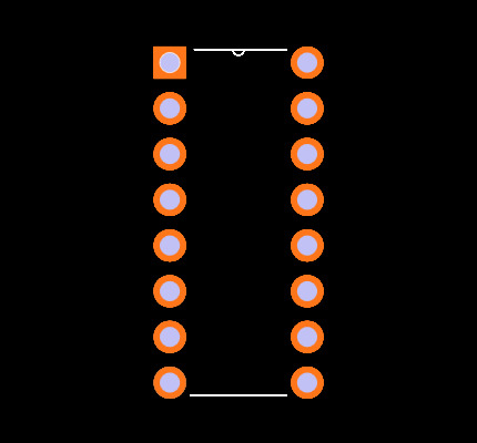 AD7111KN Footprint