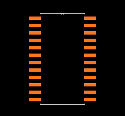 AD7228ABR Footprint