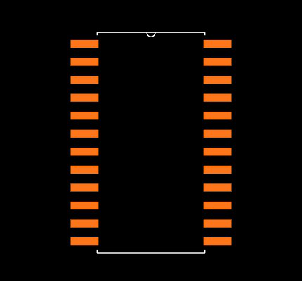 AD7228ABRZ Footprint