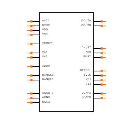 AD7366BRUZ-500RL7 Symbol