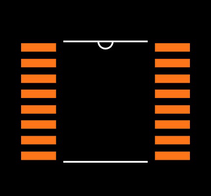 AD74111YRUZ Footprint