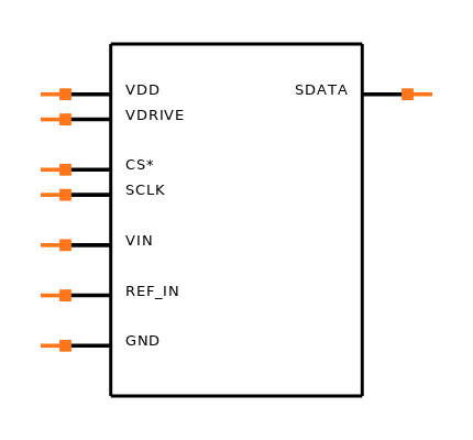 AD7475BRZ Symbol